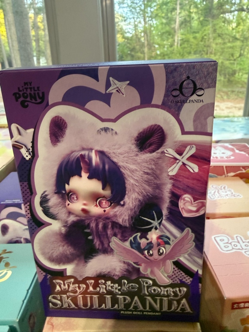 My Little Pony Skull Panda-Rainbow Dash